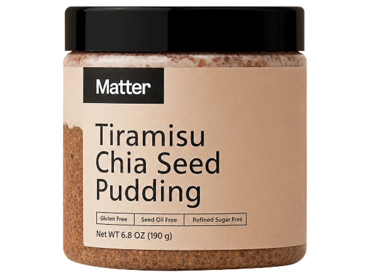 Tiramisu Chia Seed Pudding